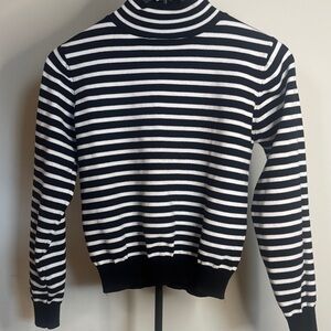 Yumiday Striped Black and White Men's Sweater Size Small